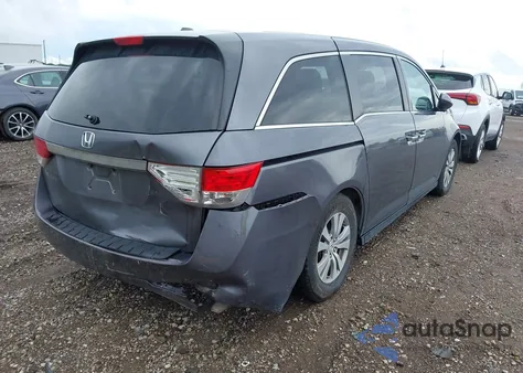 2016 Honda Odyssey Ex-L from USA, damaged, VIN 5FNRL5H64GB028660